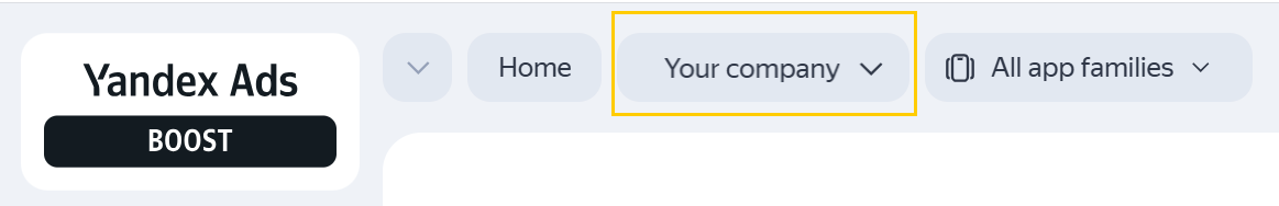 switching between organizations