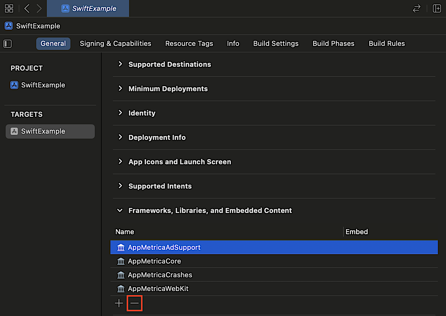 remove AppMetricaAdSupport