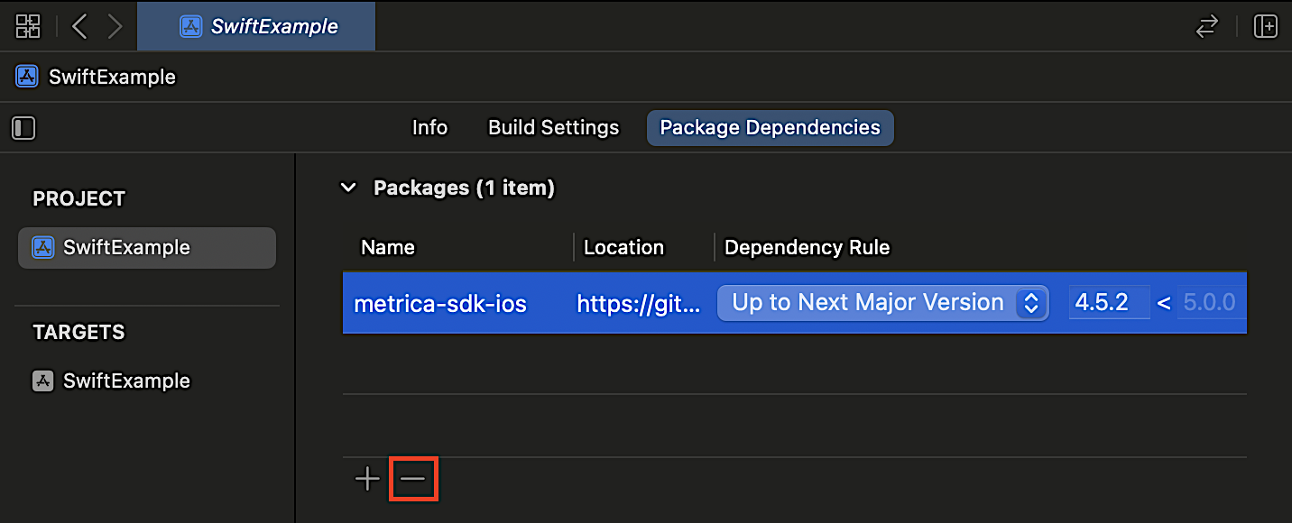 metrika sdk ios