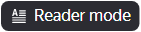 Reader mode