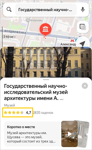 rating-on-map-app