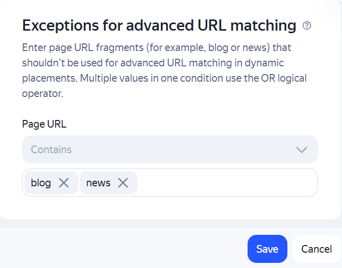 Relevant URL: exclusion