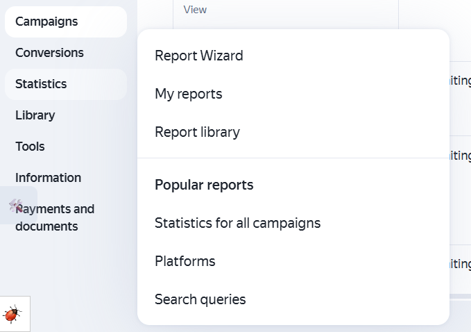 Saving a report