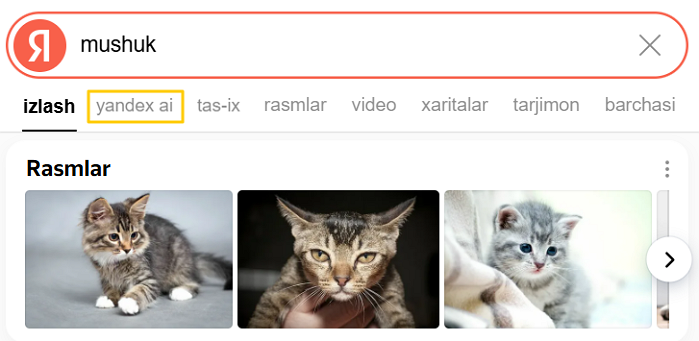 Yandex AI