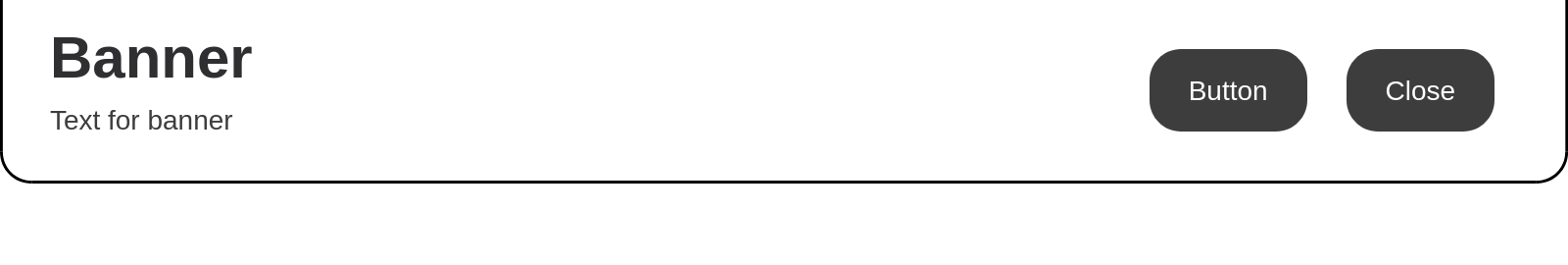 Full-width banner