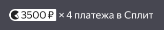 Бейдж, размер L