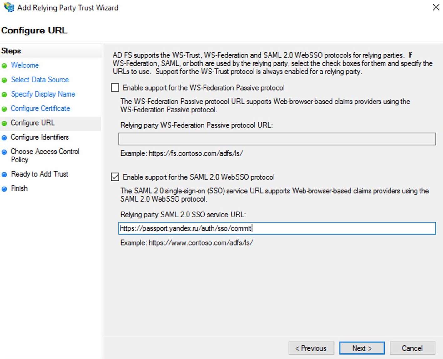 Configure Active Directory (English interface) | Documentation